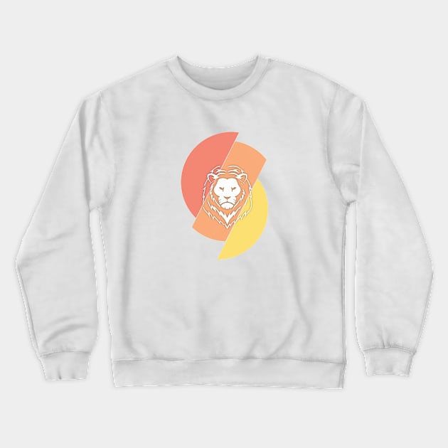 Leo color spectrum design Crewneck Sweatshirt by cusptees